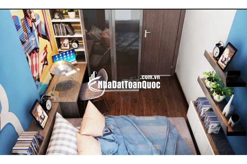 Bán căn hộ Lucky Dragon tầng 9, Đỗ Xuân Hợp 2PN 2WC 71m2