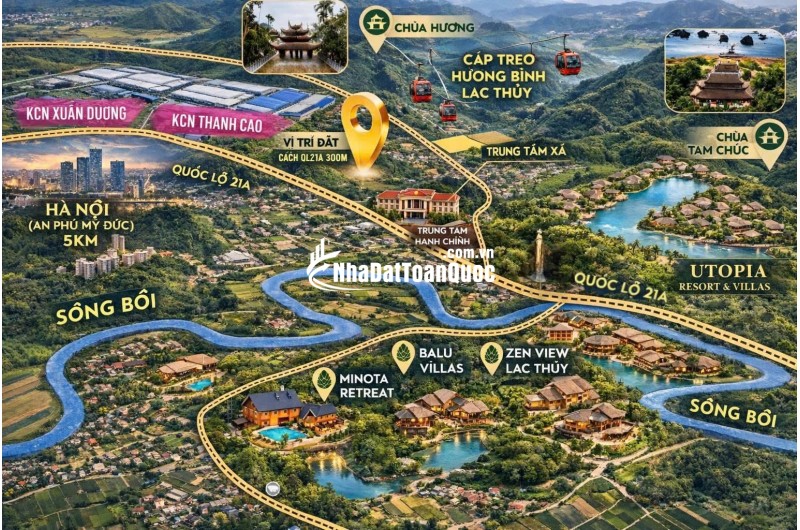 HƠN 300 TRIỆU – SỞ HỮU NGAY LÔ ĐẤT SÁT HÀ NỘI! 