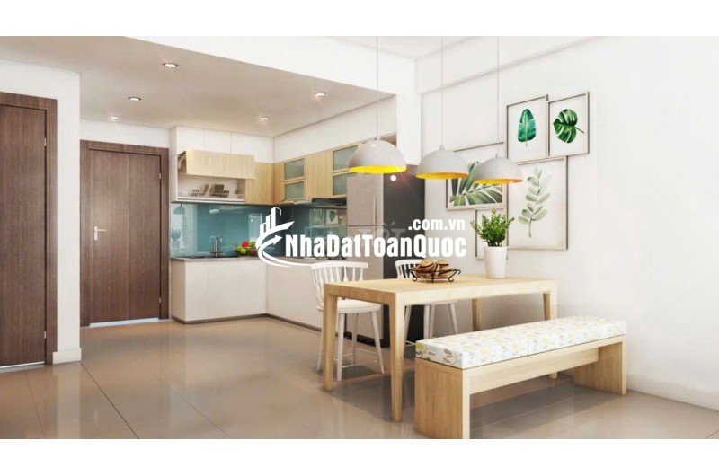 Bán căn hộ Lucky Dragon tầng 9, Đỗ Xuân Hợp 2PN 2WC 71m2