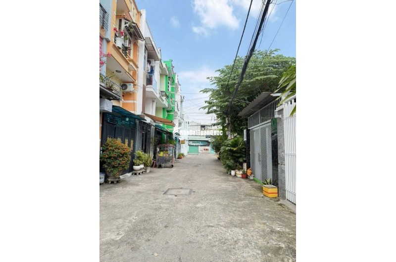 HẺM DÂN TRÍ XE HƠI TẬN NHÀ - NGAY TRƯỜNG HỌC VÕ TRƯỜNG TOẢN - 4x12.2m - 2 TẦNG - Q12