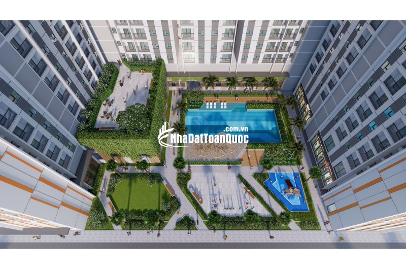 Bán nhà Ở Xã Hội Trảng Bom Căn 1PN+ 47m2 TT chỉ 185tr NOXH K-Home Midtown