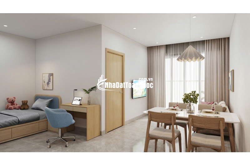 Bán nhà Ở Xã Hội Trảng Bom Căn 1PN+ 47m2 TT chỉ 185tr NOXH K-Home Midtown