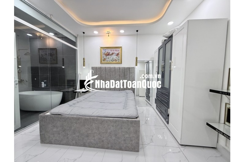 HẺM 1 TRỤC SÁT MẶT TIỀN - PHẠM VĂN CHIÊU - OTO NGỦ NHÀ - ĐANG CHO THUÊ 18TR - NHÀ 80M2 x 4 TẦNG MỚI ĐẸP - CHỈ NHĨNH 9 TỶ