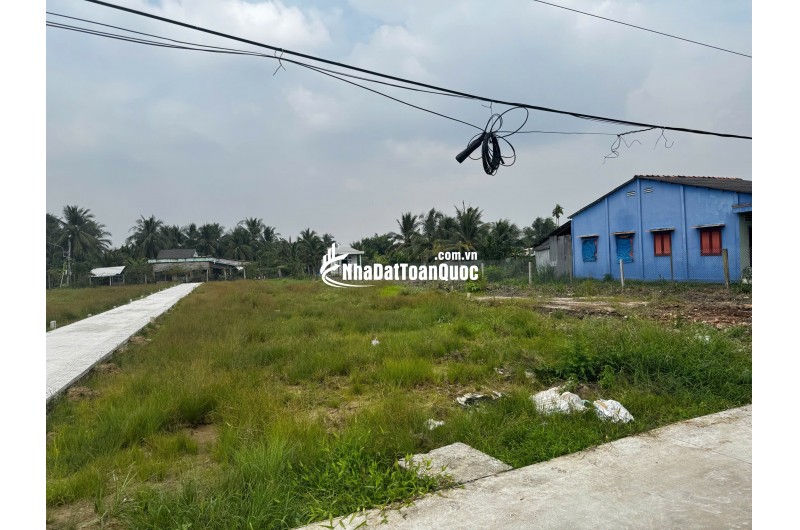 ĐẤT BÁN ĐẤT KDC LONG HOÀ B – GẦN AEON MALL MỸ THO, GIÁ TỪ 650TR