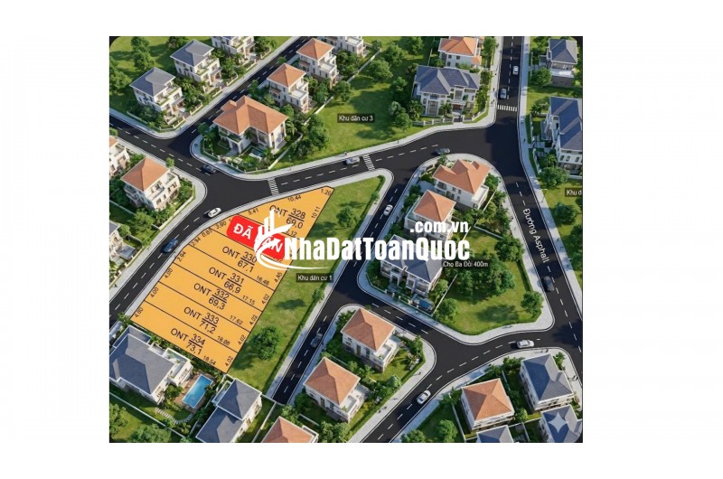  3XX TRIỆU – CÓ NGAY LÔ ĐẤT TRUNG TÂM THỊ TRẤN