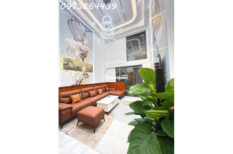  NHÀ MỚI TINH 5 TẦNG VÀO Ở NGAY  – Ô TÔ NGỦ TRONG NHÀ  - GẦN CV PM QUANG TRUNG - GIÁP GÒ VẤP - 61M2- 7,5 TỶ TL