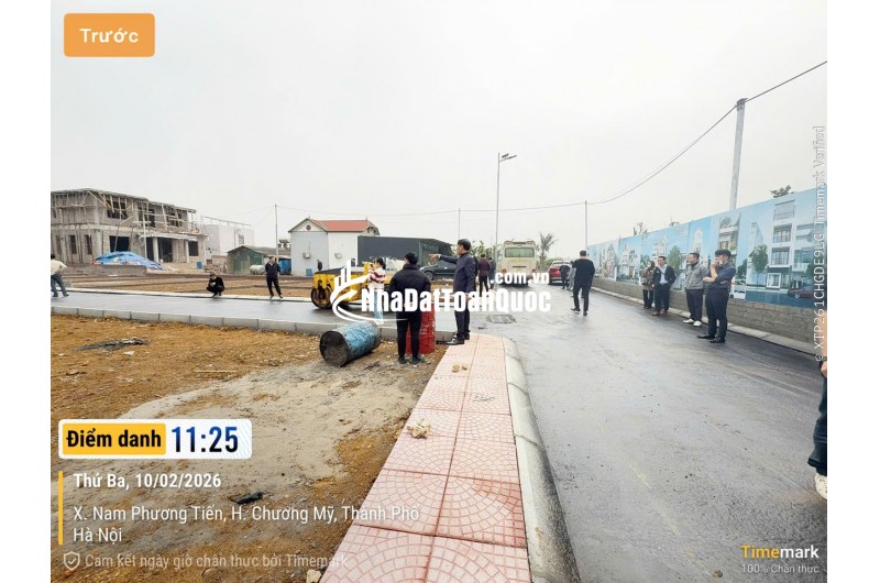 Bán Đất tại Xã Hoàng Văn Thụ, Chương Mỹ, Hà Nội, giá siêu hời 1,698 tỷ, 110 m2