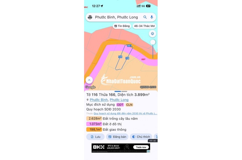 CẦN BÁN ĐẤT VIEW HỒ – VIEW NÚI - VIEW SĂN MÂY SIÊU ĐẸP Tại PHƯỚC BÌNH – ĐỒNG NAI