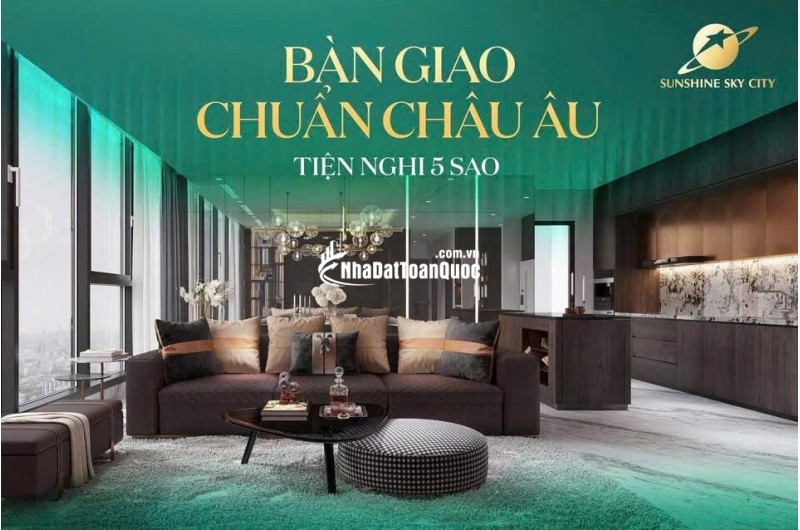 Chiết khấu 1% khi booking sớm V8 tại Sunshine Sky City với giá từ 98 triệu/m2 chưa VAT, KPBT