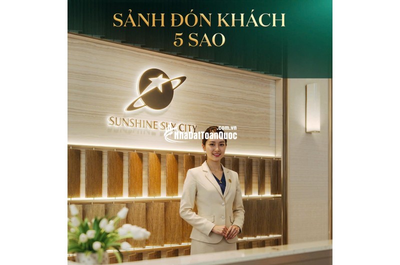 Chiết khấu 1% khi booking sớm V8 tại Sunshine Sky City với giá từ 98 triệu/m2 chưa VAT, KPBT