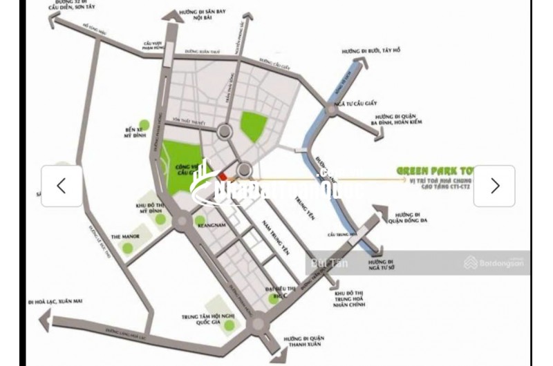 HOÀNG QUÁN CHI_CC GREEN PARK – TRUNG TÂM CẦU GIẤY – 104M2 – 3PN. LH:0387839868.