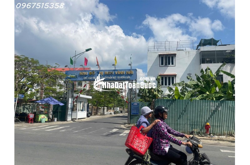ĐẤT ĐẸP 104M2 - KĐT NAM VĨNH HẢI- CÁCH CHỢ VĨNH HẢI CHỈ 200M-DÂN CƯ ĐÔNG ĐÚC VÀO Ở NGAY
