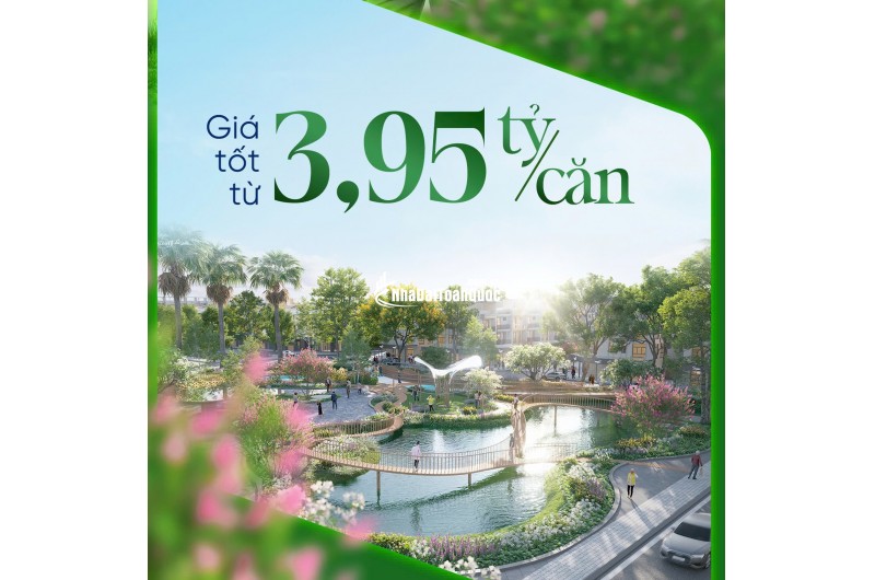 BÁN NHANH nhà phố sân vườn cách TP HCM 5p chỉ 4x triệu/m2