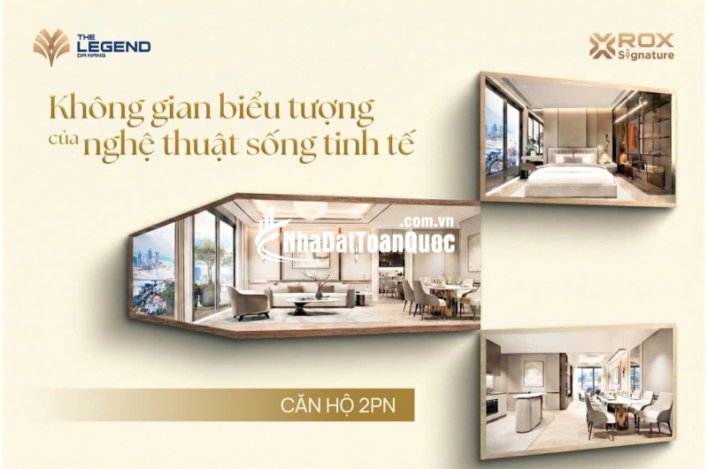 The Legend Đà Nẵng – Biểu tượng sống đẳng cấp, chạm view pháo hoa sông Hàn