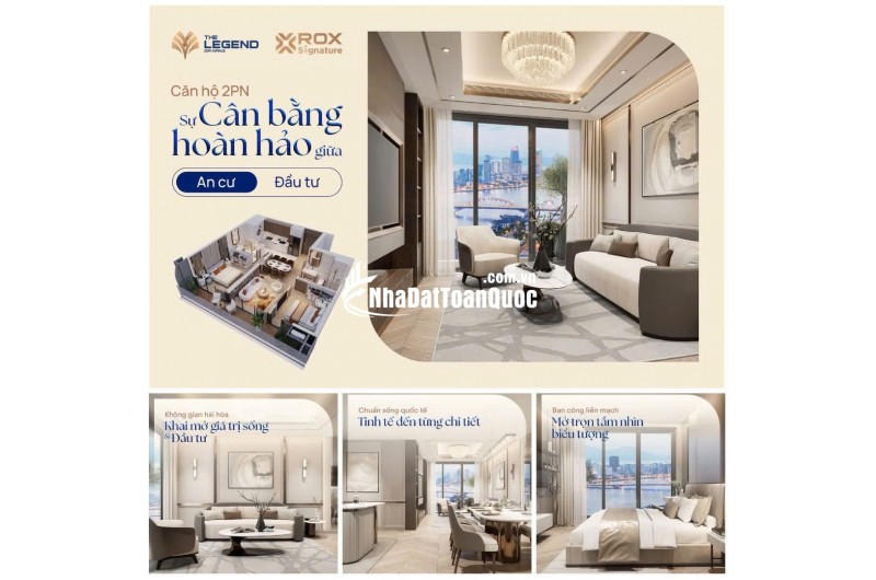 The Legend Đà Nẵng – Biểu tượng sống đẳng cấp, chạm view pháo hoa sông Hàn