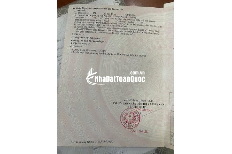 Bán nhà mặt tiền đường 22/12, kết hợp 13 phòng trọ tại  P. An Phú, TP Thuận An - Giá tốt nhất khu vực.