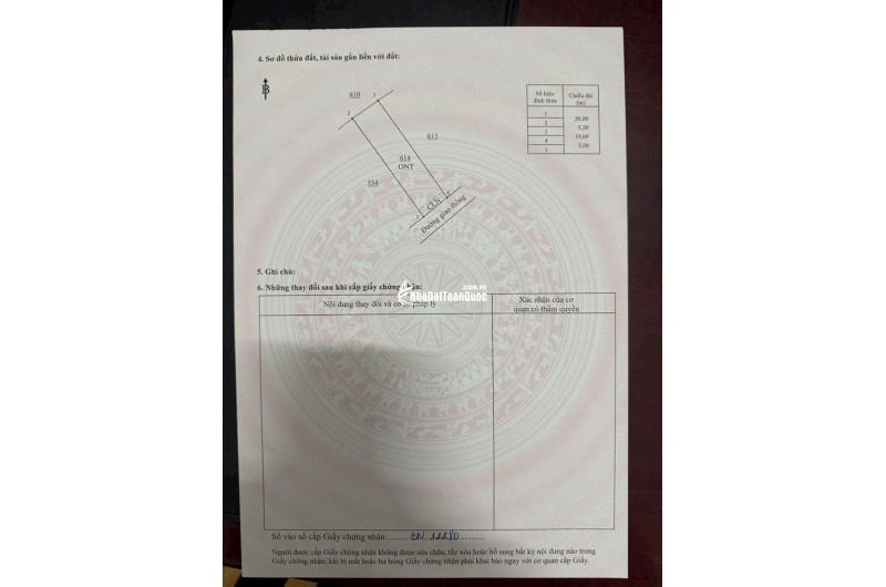 Đất nền thổ cư An Phước - Long Thành