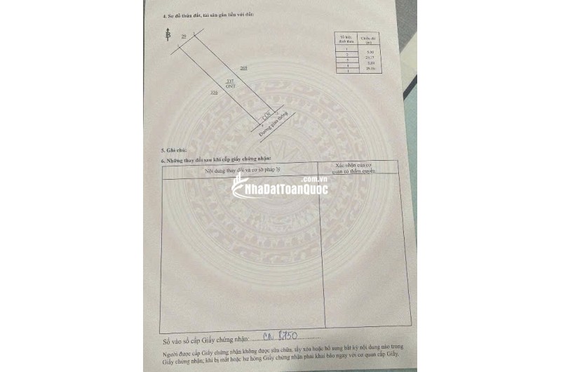Đất nền thổ cư Ấp 8 An Phước - Long Thành