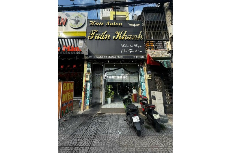 CHO THUÊ MẶT BẰNG MẶT TIỀN LÊ QUANG ĐỊNH – KHU KINH DOANH SẦM UẤT