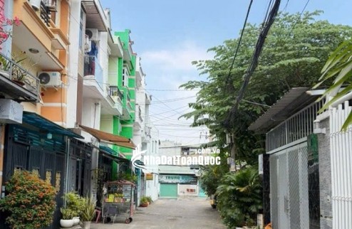 HẺM DÂN TRÍ XE HƠI TẬN NHÀ - NGAY TRƯỜNG HỌC VÕ TRƯỜNG TOẢN - 4x12.2m - 2 TẦNG - Q12