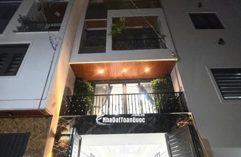  NHÀ MỚI TINH 5 TẦNG VÀO Ở NGAY  – Ô TÔ NGỦ TRONG NHÀ  - GẦN CV PM QUANG TRUNG - GIÁP GÒ VẤP - 61M2- 7,5 TỶ TL