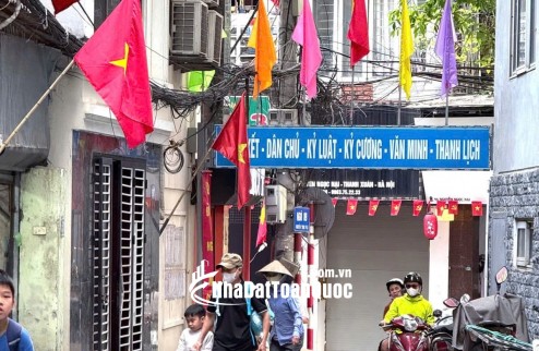 BÁN NHÀ HÀNG SIÊU ĐẸP 10M RA MẶT PHỐ - OTO ĐỖ CỬA - NHÀ DÂN XÂY KIÊN CỐ - NGÕ THÔNG TỨ TUNG - SỔ VUÔNG NỞ HẬU