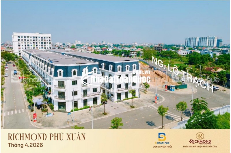 CÔNG BỐ GIÁ CHÍNH THỨC RICHMOND PHÚ XUÂN 