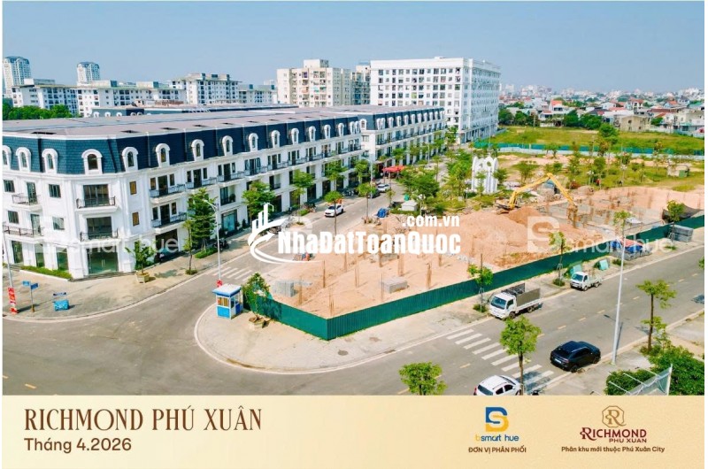  CÔNG BỐ GIÁ CHÍNH THỨC RICHMOND PHÚ XUÂN 
