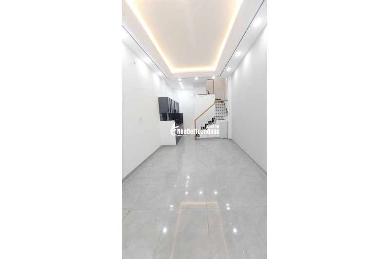 NHÀ ĐẸP HẺM XE HƠI RẠCH ÂU DƯƠNG LÂN – Q8 – 3.3/3.9M x10M – 3 TẦNG – GIÁ 6.8 TỶ