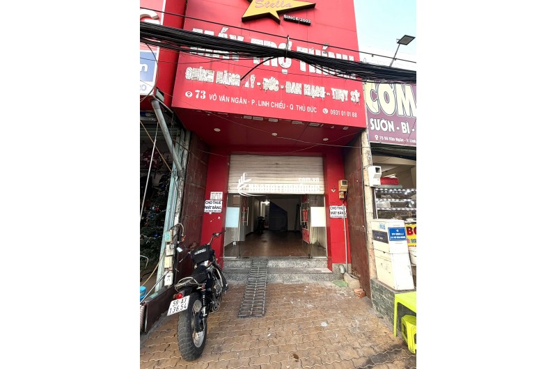 Cho thuê mặt bằng mặt tiền 73 Võ Văn Ngân Thủ Đức siêu đẹp
