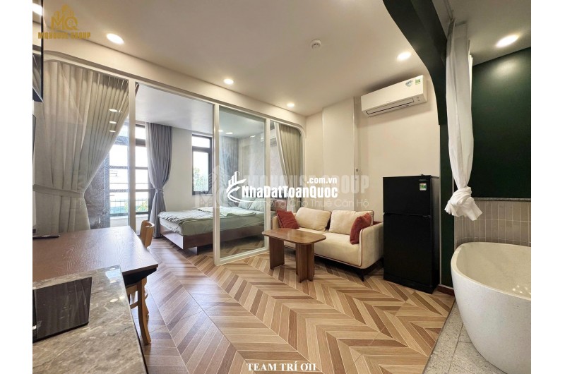 CHO THUÊ CĂN HỘ CAO CẤP , GẦN VÒNG XOAY HÀNG XANH, 55M2 CHỈ 13TR/TH. LH:0982048459.