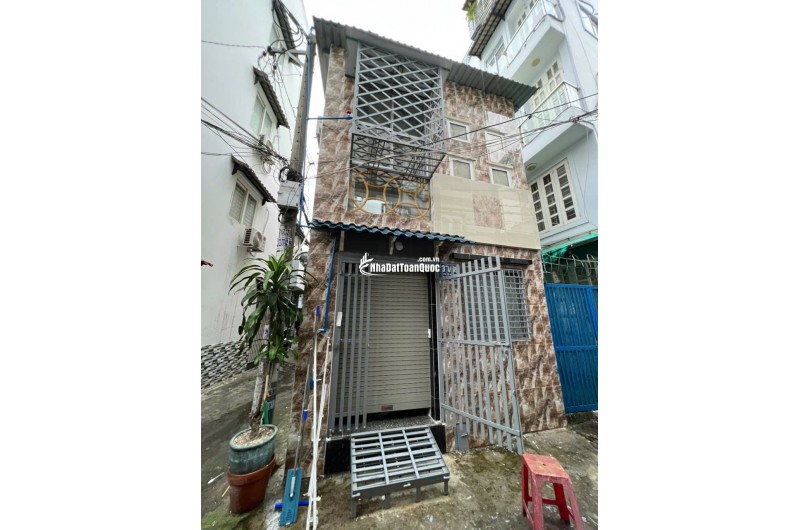 BÁN NHÀ HXH PHƯỜNG CẦU KIỆU MỚI - DT 32.2M2 TRỆT LẦU - SHR - 5.9 TỶ. LH:0931222249