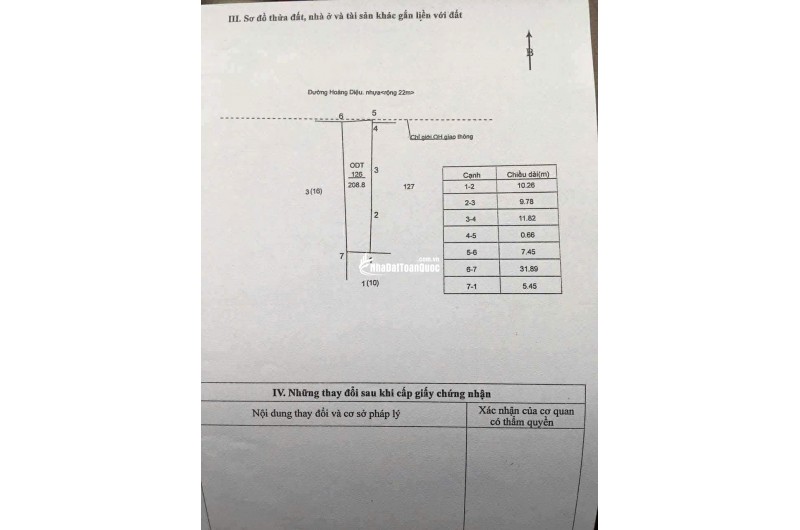 BÁN ĐẤT THỔ CƯ TRUNG TÂM TP. BUÔN MA THUỘT – MẶT TIỀN ĐƯỜNG HOÀNG DIỆU – CÓ SẴN NHÀ 1 TRỆT 1 LẦU