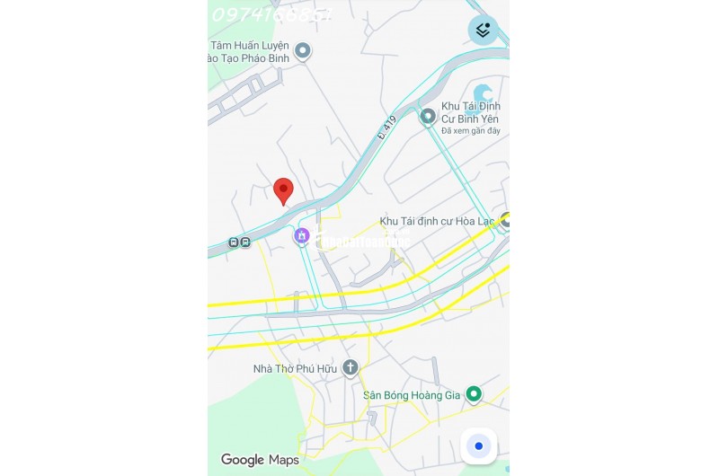 CÒN DUY NHẤT 1 LÔ ĐẤT NỀN HÒA LẠC RẤT GẦN FPT, BẢO TÀNG VŨ TRỤ VIỆT NAM. GIÁ CHỈ HƠN 4 TỶ. CAM KẾT CHUẨN THÔNG TIN!