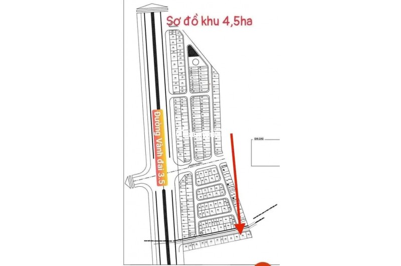 CHÍNH CHỦ BÁN LÔ ĐẤT DỊCH VỤ VAN CANH KHU 4.5HA DIỆN TÍCH 54M GIÁ 18XTR/M