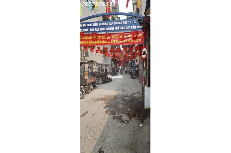 DƯỚI 9 TỶ - LÔ GÓC KINH DOANH MẶT PHỐ - TRƯƠNG ĐỊNH - HOÀNG MAI