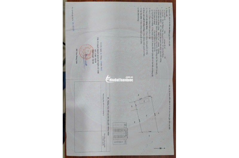 Chính chủ hạ giá bán gấp nhà Vườn Mặt tiền An Nhơn Tây - Củ Chi