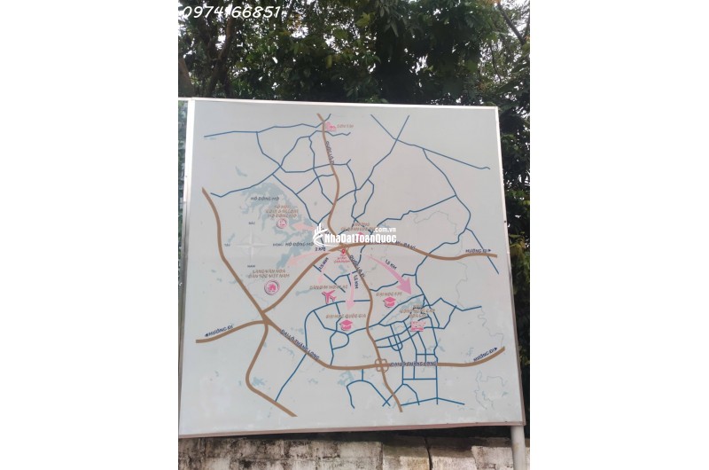 Đất nền Hòa Lạc bám trục Hồ Tây - Ba Vì giá chỉ hơn 3 tỷ, chuẩn pháp lý!