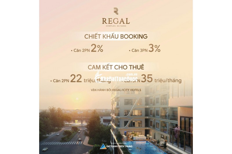 REGAL COMPLEX - SỞ HỮU CĂN HỘ CAO CẤP VỚI CHÍNH SÁCH ƯU ĐÃI