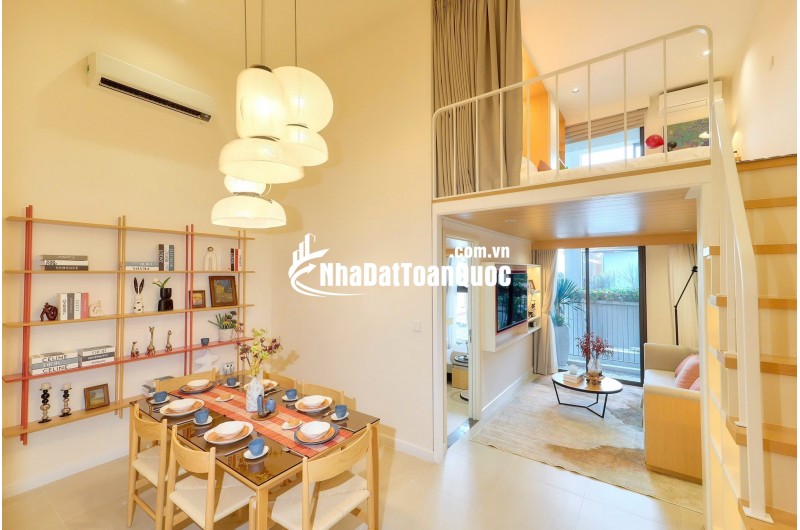  CĂN HỘ GÁC XẾP 1BR+ ĐỘC ĐÁO — TÒA P25 SUN URBAN CITY HÀ NAM