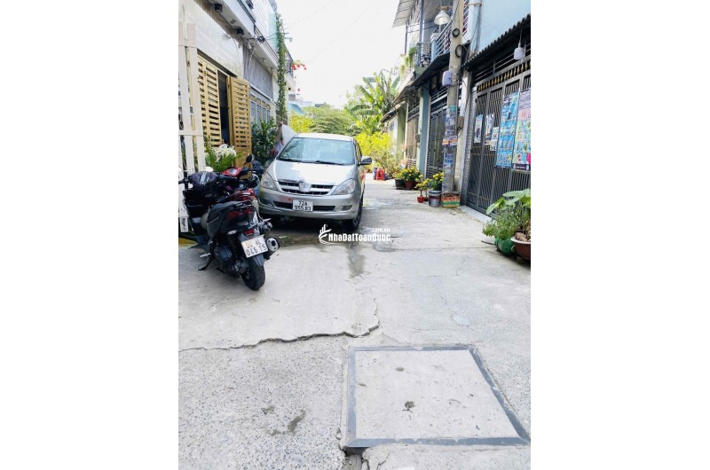 Bán nhà 1 trệt 1 lầu 1 sân thượng Hẻm đường LK 4-5 ,P.Bình Hưng Hòa B , Bình Tân