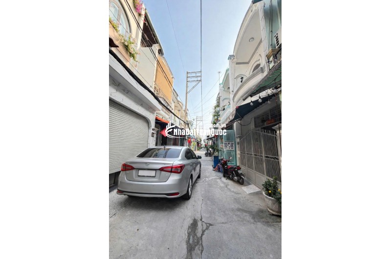 NHÀ HẺM OTO PHAN VĂN HỚN – 2 TẦNG – NHỈNH 3 TỶ, CV THUẬN KIỀU 100M