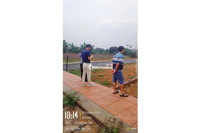 Lô đất 100m2 gần Đại học Quốc Gia, khu vực trung tâm Hòa Lạc. Phù hợp xây trọ, đầu tư sinh lời, kết nối Metro 5 – Quốc Lộ 21
