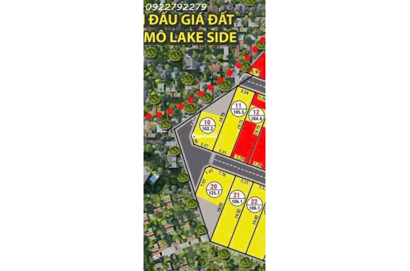Cần tiền xử lý công việc, bán gấp lô đất sát vách dự án đất đấu giá Đồng Mô Lakeside, giá đầu tư