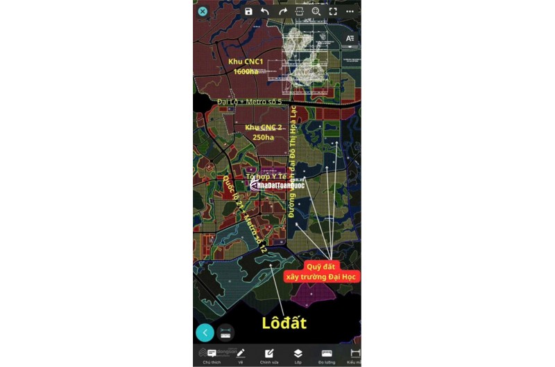 Tôi cần bán lô đất 100m2 hai mặt tiền cách QL21 700m và cách trường ĐH Bách Khoa chỉ 1,2km