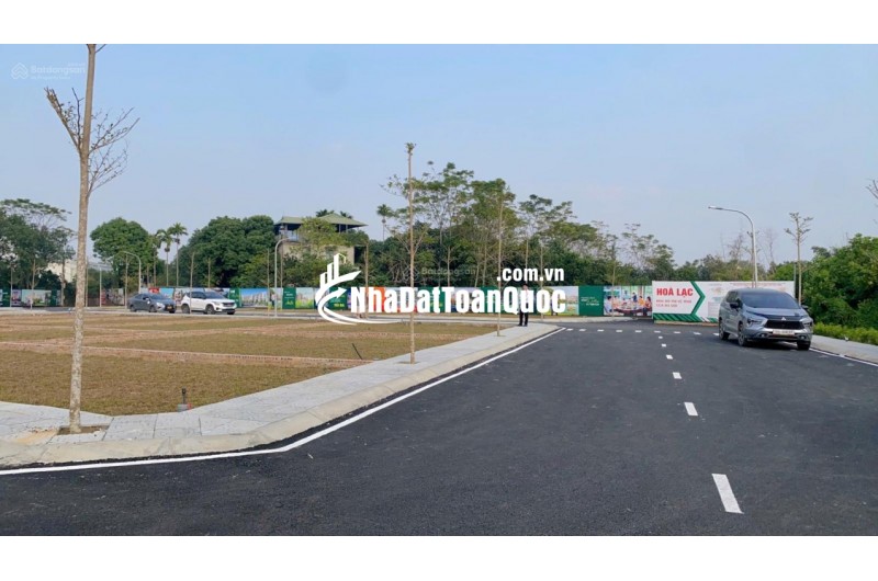 Bán đất nền Hoà Lạc - ĐH Quốc gia 100m2 full thổ cư, mặt tiền 8m, đường trước 20m, giá 3 tỷ