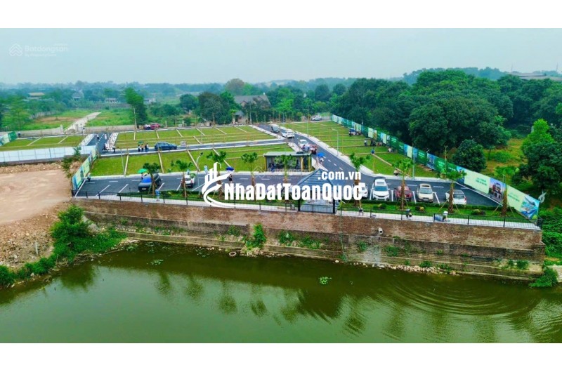  ĐẤT VIEW HỒ HÒA LẠC – 100M² FULL THỔ CƯ – SỔ ĐỎ TRAO TAY