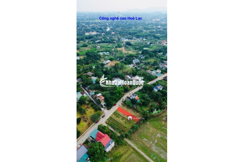 Đất Kinh Doanh Vị Trí Vàng Đồng Trạng, Hoà Lạc - Chỉ 36tr/m²