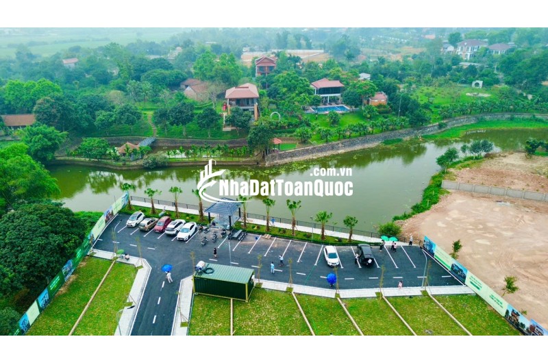 Cơ hội cuối cùng lô đất 100m2 gần Thạch Hòa, khu vực trung tâm Hòa Lạc. Phù hợp xây trọ, đầu tư sinh lời, kết nối Metro 5 – Quốc Lộ 21. Liên hệ xem