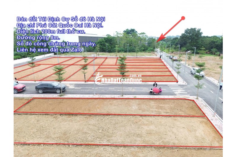 SIÊU PHẨM HÒA LẠC - CHỈ 30TR/M² CHO LÔ ĐẤT FULL THỔ CƯ, MẶT TIỀN KHỦNG 9.25M.LH 0989556644